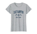 East Hampton Ny Navy Crossed Oars T-Shirt - Minimalist Print Men Women - T-Shirt, Sweatshirt, Hoodie