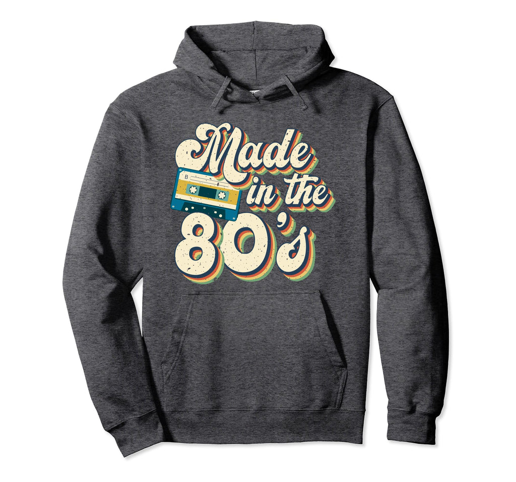 80S Eighties Cassette Tape Boombox Hoodie - Minimalist Print Men Women - T-Shirt, Sweatshirt, Hoodie