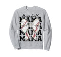 Baseball Mama Coquette Bow Mothers Sweatshirt - Trendy Graphic Men Women - T-Shirt, Sweatshirt, Hoodie