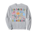 100 Days Growing Boho Flower Sweatshirt - Casual Everyday Wear for Adults - T-Shirt, Sweatshirt, Hoodie
