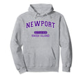 Newport Rhode Island Sports Varsity Hoodie - Unique Graphic Men Women - T-Shirt, Sweatshirt, Hoodie