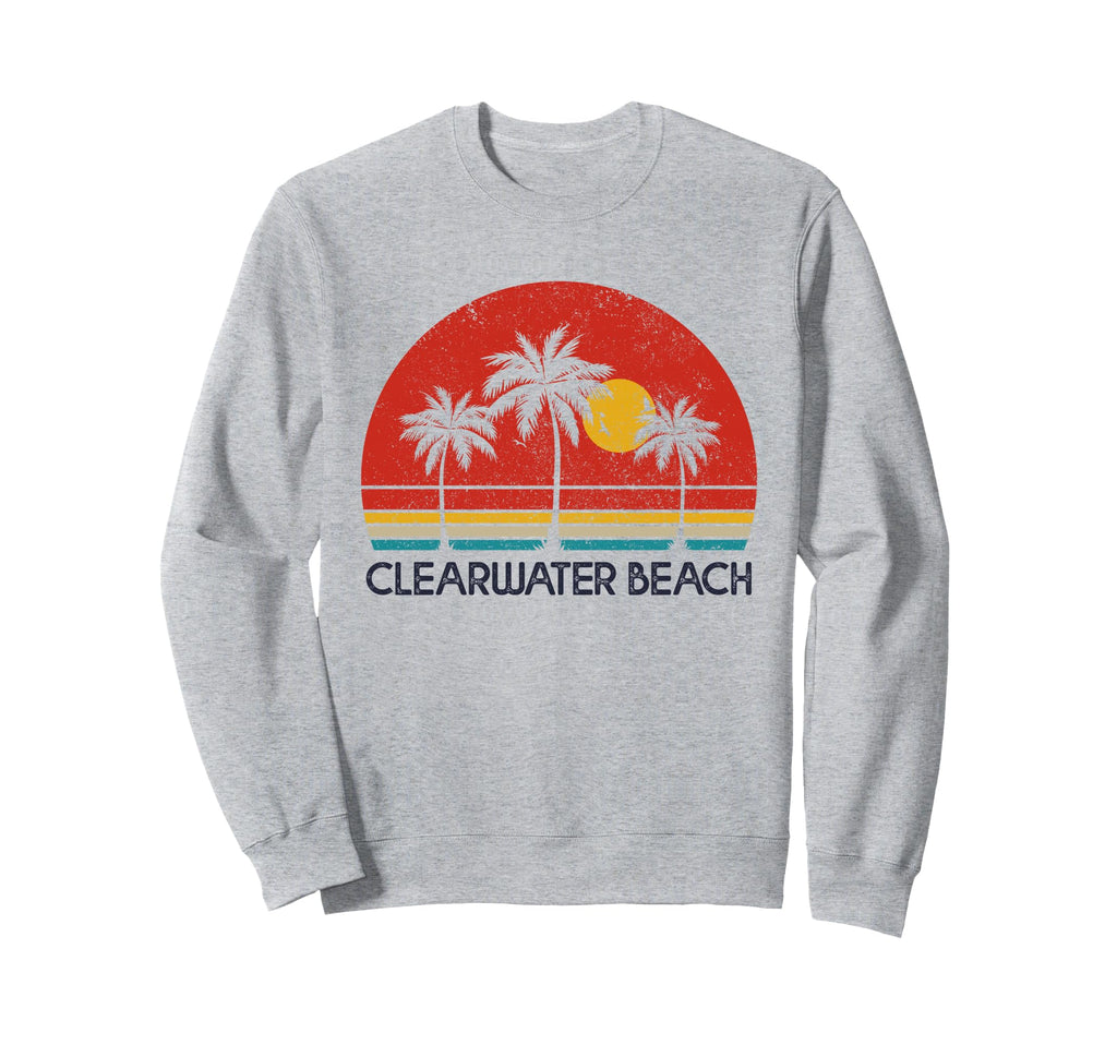 Clearwater Beach Florida Fl Surfer Sweatshirt - Graphic Print Men Women - T-Shirt, Sweatshirt, Hoodie