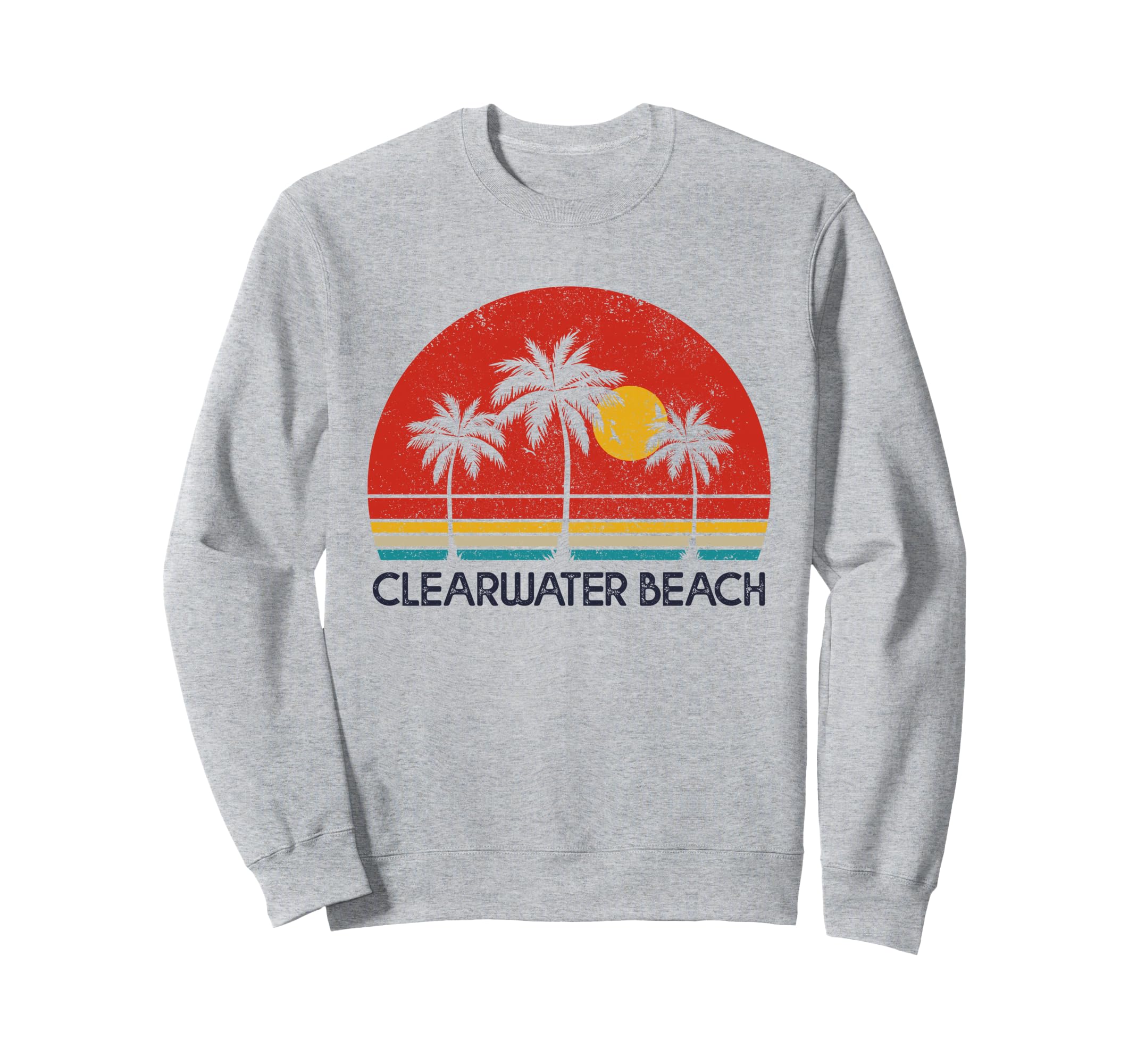 Clearwater Beach Florida Fl Surfer Sweatshirt - Graphic Print Men Women - T-Shirt, Sweatshirt, Hoodie