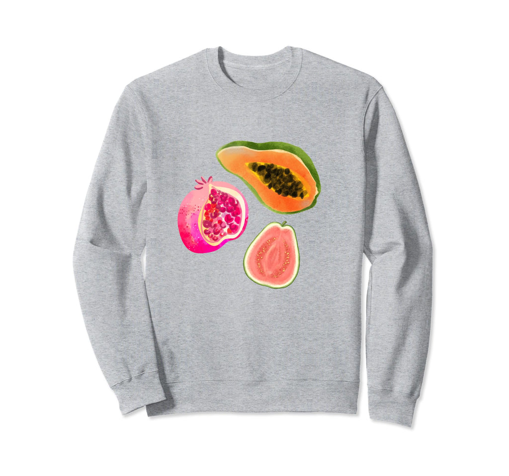 Exotic Fruit Aesthetic Y2K Foodie Sweatshirt - Trendy Graphic for Adults - T-Shirt, Sweatshirt, Hoodie