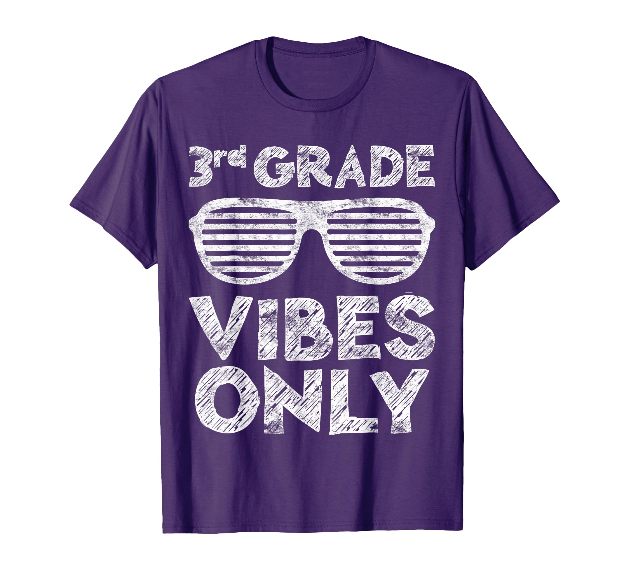 3Rd Grade Vibes Only Third Grade T-Shirt - Casual Everyday Wear Men Women - T-Shirt, Sweatshirt, Hoodie