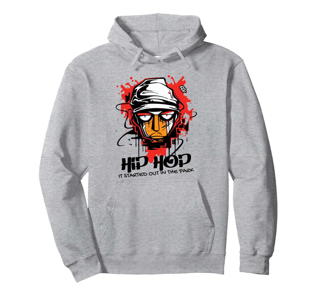 It Started Out Park Graffiti And Music Hoodie - Custom Art Print Men Women - T-Shirt, Sweatshirt, Hoodie