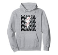 Baseball Mama Funny Sporty Hoodie - Trendy Graphic Men Women - T-Shirt, Sweatshirt, Hoodie