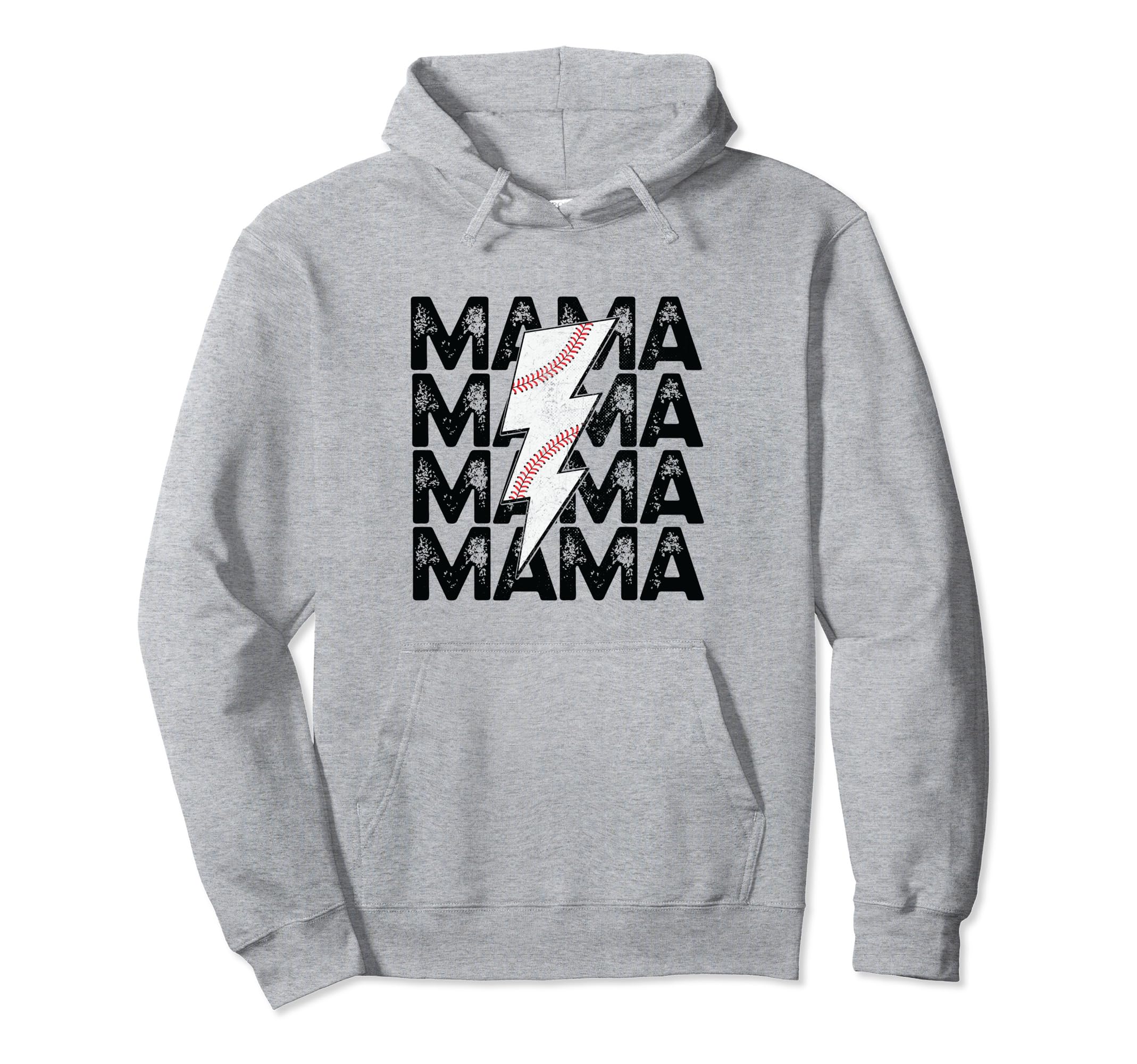 Baseball Mama Funny Sporty Hoodie - Trendy Graphic Men Women - T-Shirt, Sweatshirt, Hoodie