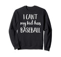 Baseball Mom And Dad Casual Letter Tops Sweatshirt - Novelty Apparel Unisex - T-Shirt, Sweatshirt, Hoodie