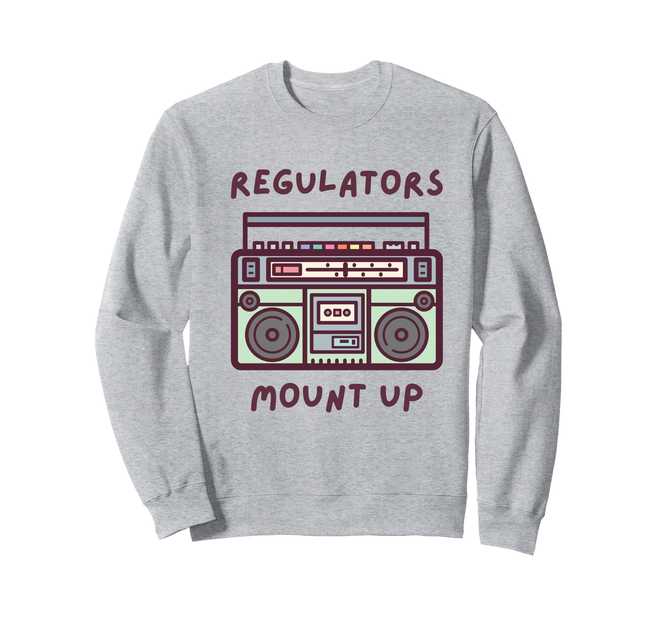Regulators Mount Up 90S Old Sweatshirt - Aesthetic Graphic for Adults - T-Shirt, Sweatshirt, Hoodie