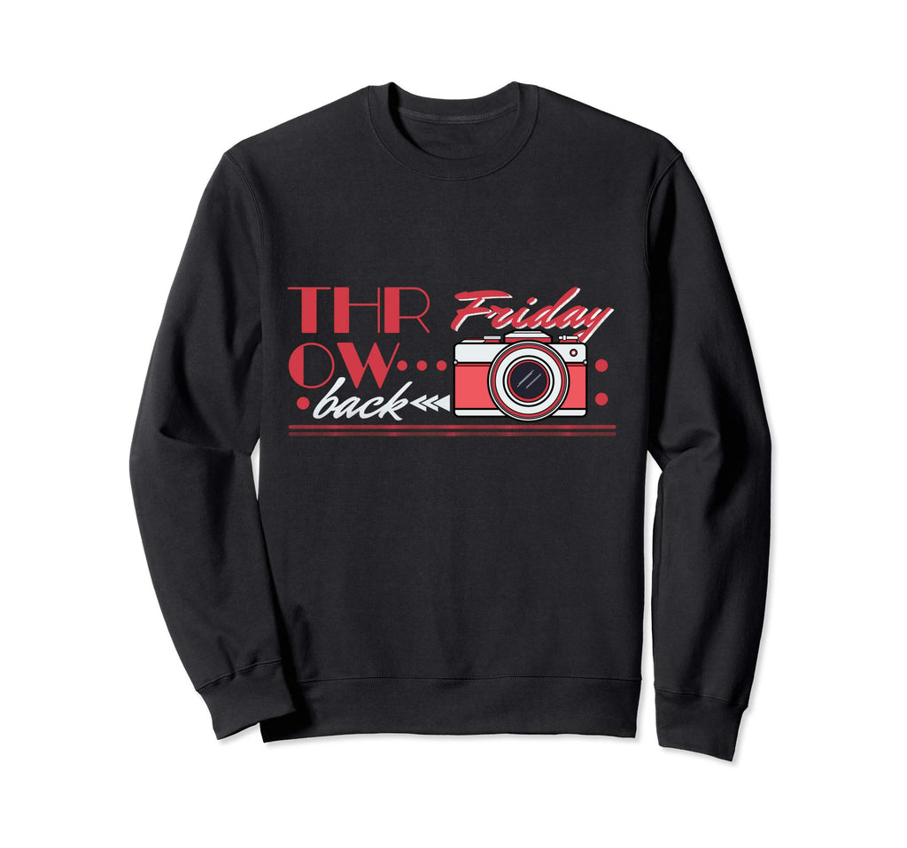 Throwback Camera Friday Photography Sweatshirt - Unique Graphic for Adults - T-Shirt, Sweatshirt, Hoodie