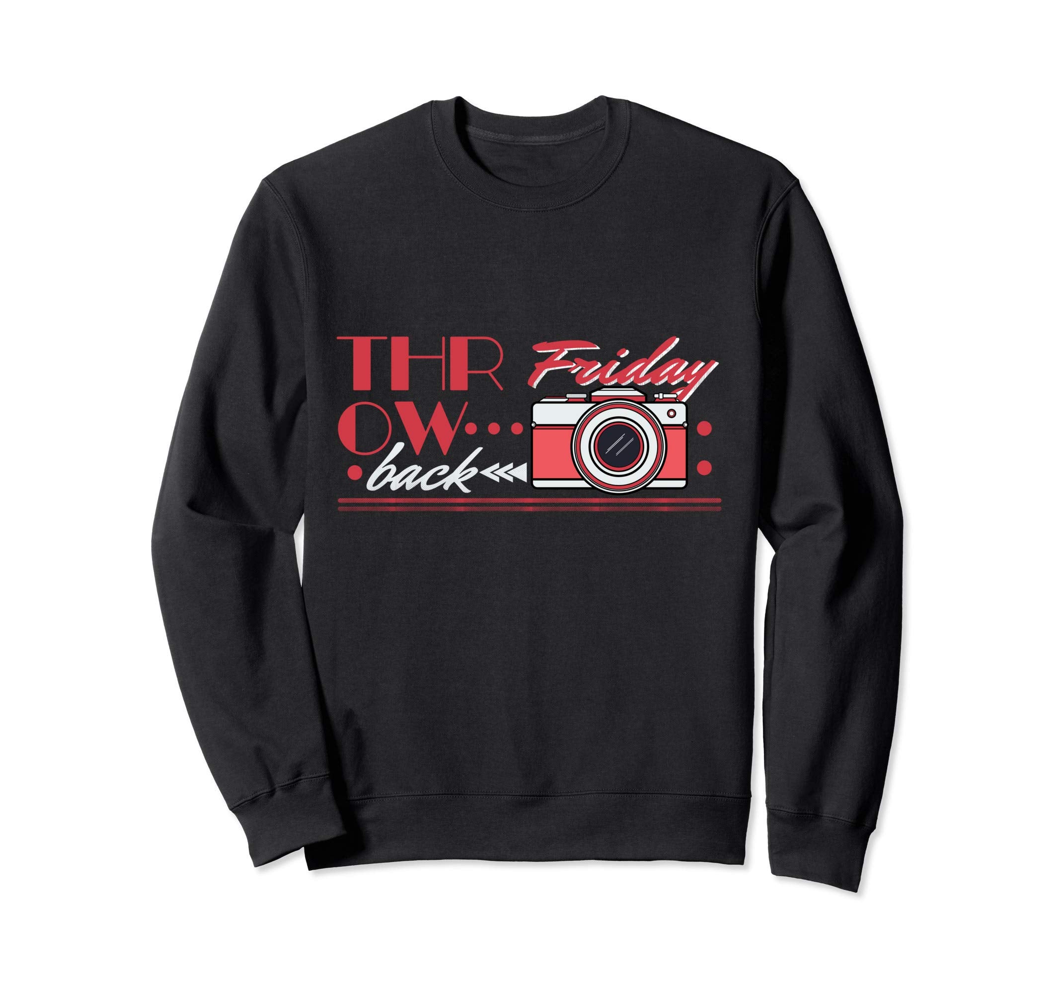 Throwback Camera Friday Photography Sweatshirt - Unique Graphic for Adults - T-Shirt, Sweatshirt, Hoodie