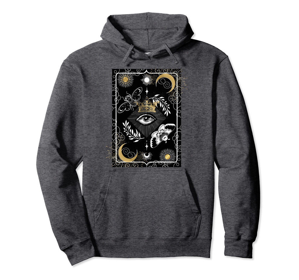 Witchy Goth Mystic Eye Fairy Grunge Hoodie - Streetwear Style Men Women - T-Shirt, Sweatshirt, Hoodie
