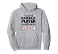 My Favorite Baseball Player Calls Hoodie - Fun Novelty Design for Adults - T-Shirt, Sweatshirt, Hoodie