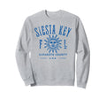 Siesta Key Beach Florida Distressed Sweatshirt - Novelty Apparel Unisex - T-Shirt, Sweatshirt, Hoodie