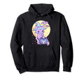 Kawaii Pastel Goth Creepy Witch Cat Wicca Hoodie - Trendy Graphic Men Women - T-Shirt, Sweatshirt, Hoodie