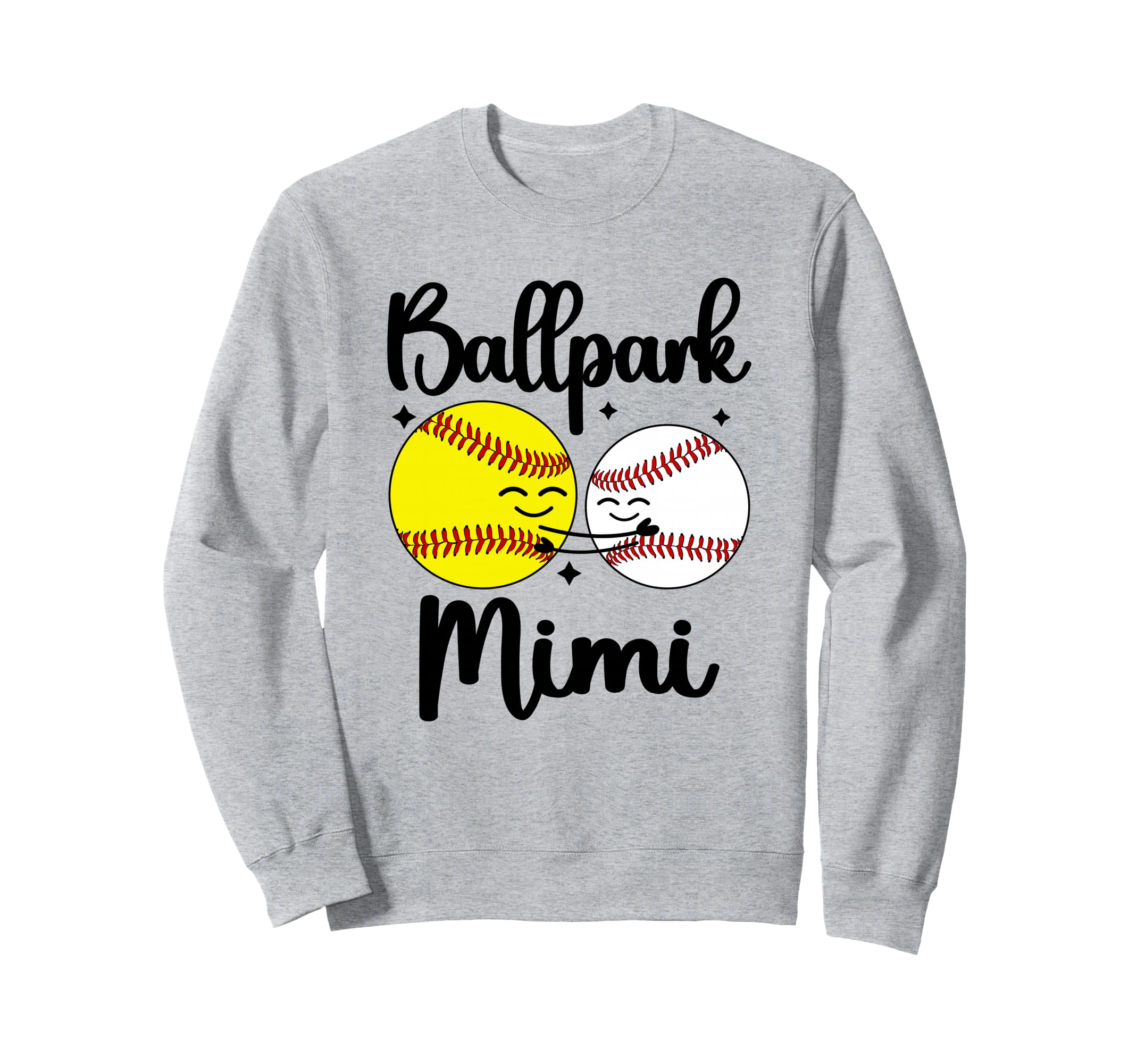 Ballpark Mimi Baseball Softball Sweatshirt - Aesthetic Graphic for Adults - T-Shirt, Sweatshirt, Hoodie