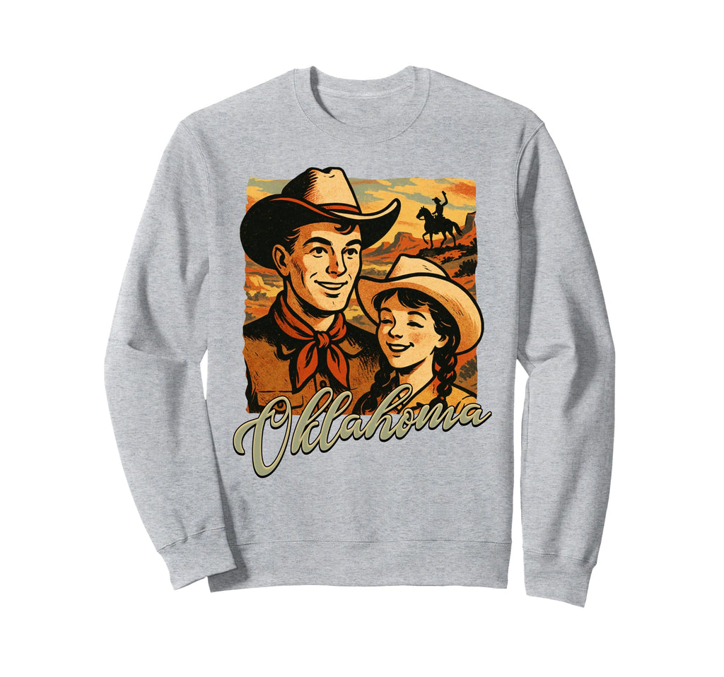 Oklahoma Souvenir Meet Me Oklahoma Sweatshirt - Unique Graphic Men Women - T-Shirt, Sweatshirt, Hoodie
