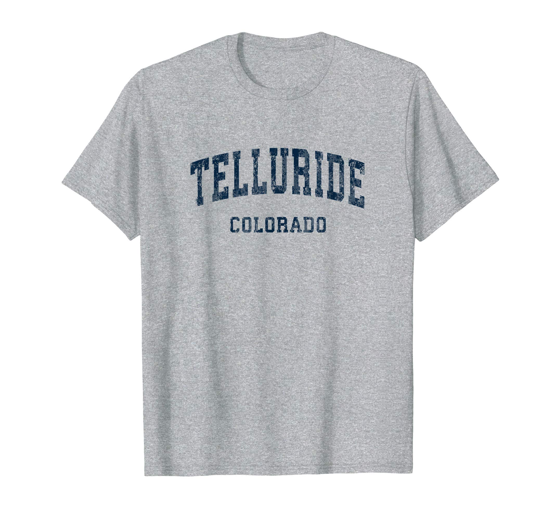 Telluride Colorado Co Varsity Sports T-Shirt - Novelty Apparel for Adults - T-Shirt, Sweatshirt, Hoodie