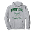 Hamptons Tennis Club 90S Aesthetic Hoodie - Trendy Graphic Unisex - T-Shirt, Sweatshirt, Hoodie