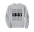 93 Year Old Groovy 93Rd Birthday Boho Sweatshirt - Trendy Graphic Unisex - T-Shirt, Sweatshirt, Hoodie