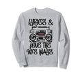 Hip Hop Old School 90S Rap 50Th Year Sweatshirt - Graphic Print Unisex - T-Shirt, Sweatshirt, Hoodie