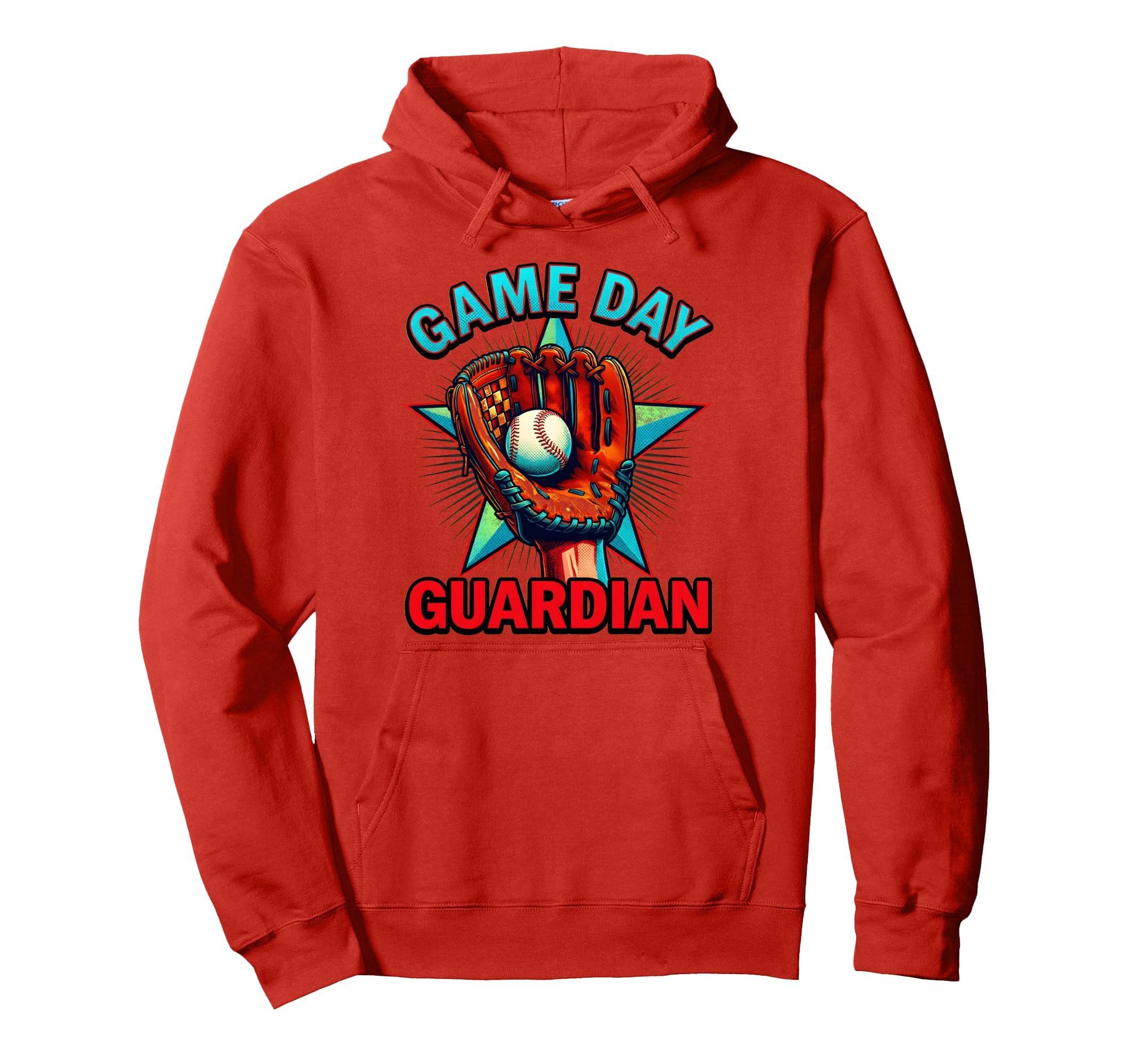 Game Day Guardian Baseball Mom Hoodie - Fun Novelty Design Unisex - T-Shirt, Sweatshirt, Hoodie