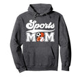 Sports Mom Sports Mama Sport Mom Sports Hoodie - Graphic Print Unisex - T-Shirt, Sweatshirt, Hoodie