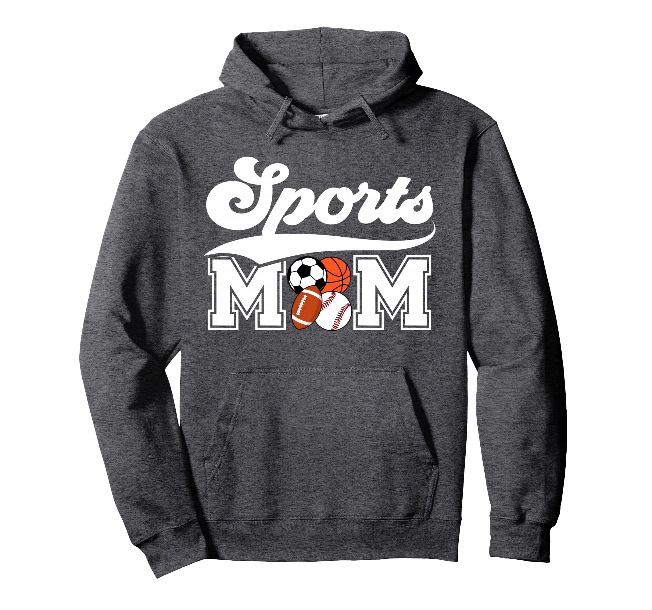 Sports Mom Sports Mama Sport Mom Sports Hoodie - Graphic Print Unisex - T-Shirt, Sweatshirt, Hoodie