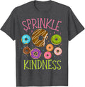 Sprinkle Kindness Funny Donut for Women Boys Girls - Adult & Kids T-Shirts, Sweatshirts & Hoodies apparel design preview 1