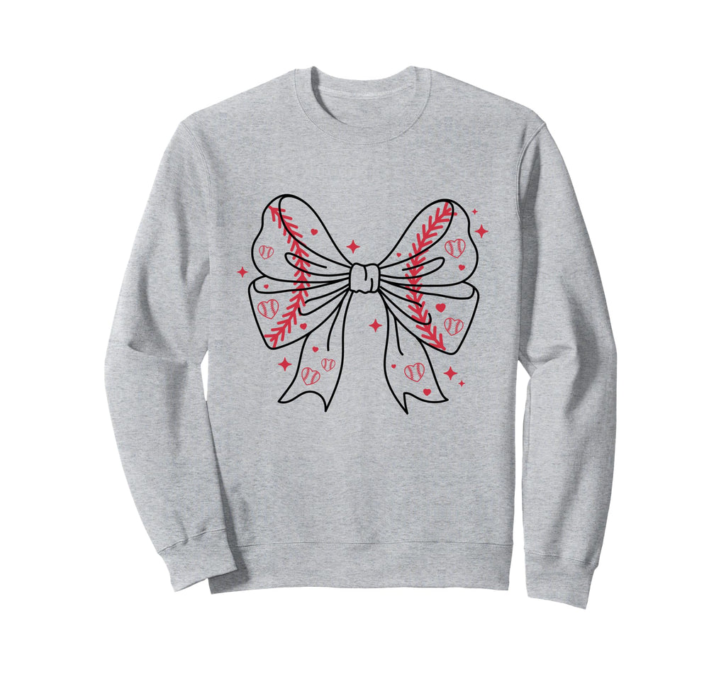 Bow Coquette Ribbon American Sweatshirt - Aesthetic Graphic Unisex - T-Shirt, Sweatshirt, Hoodie