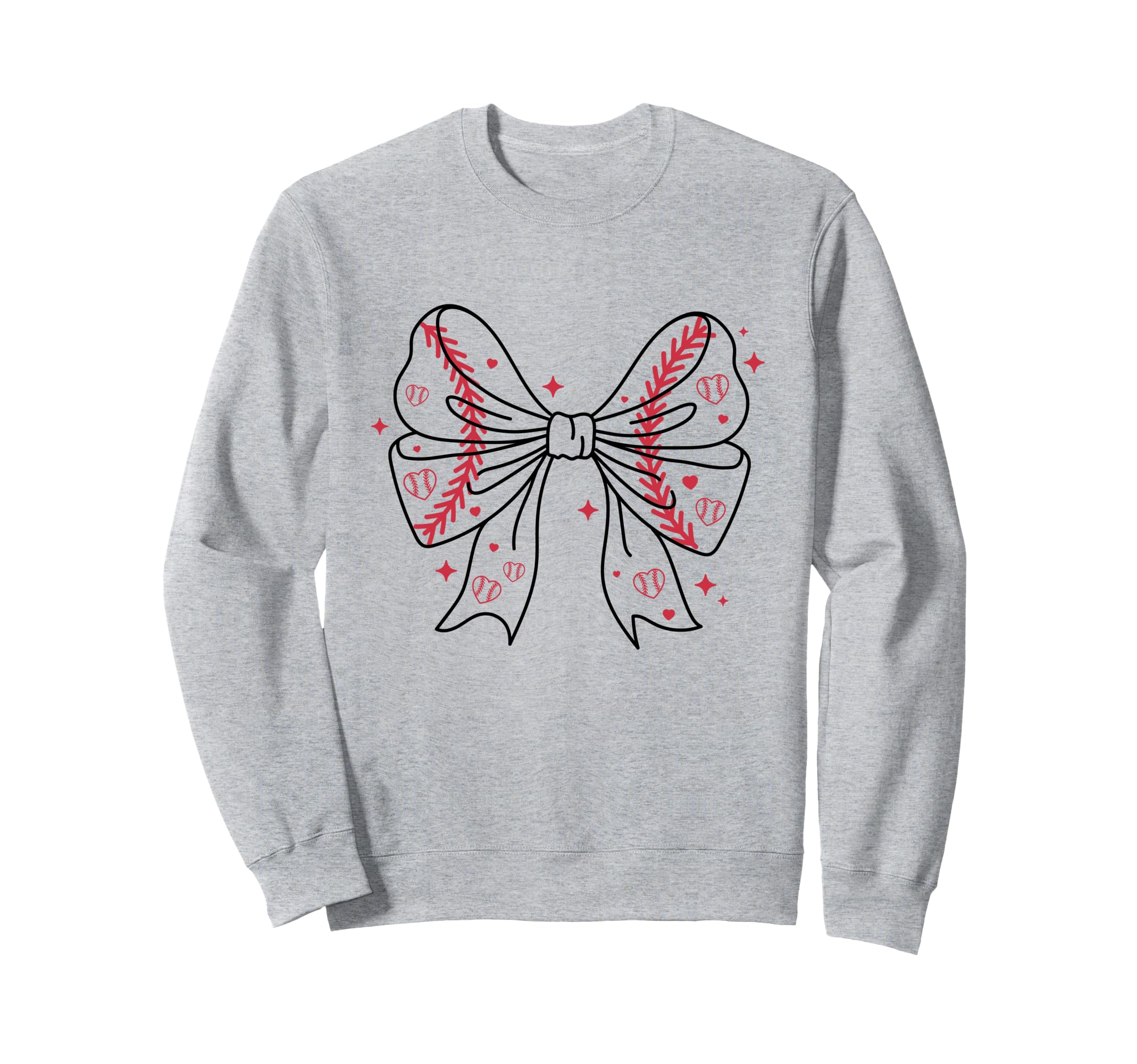 Bow Coquette Ribbon American Sweatshirt - Aesthetic Graphic Unisex - T-Shirt, Sweatshirt, Hoodie