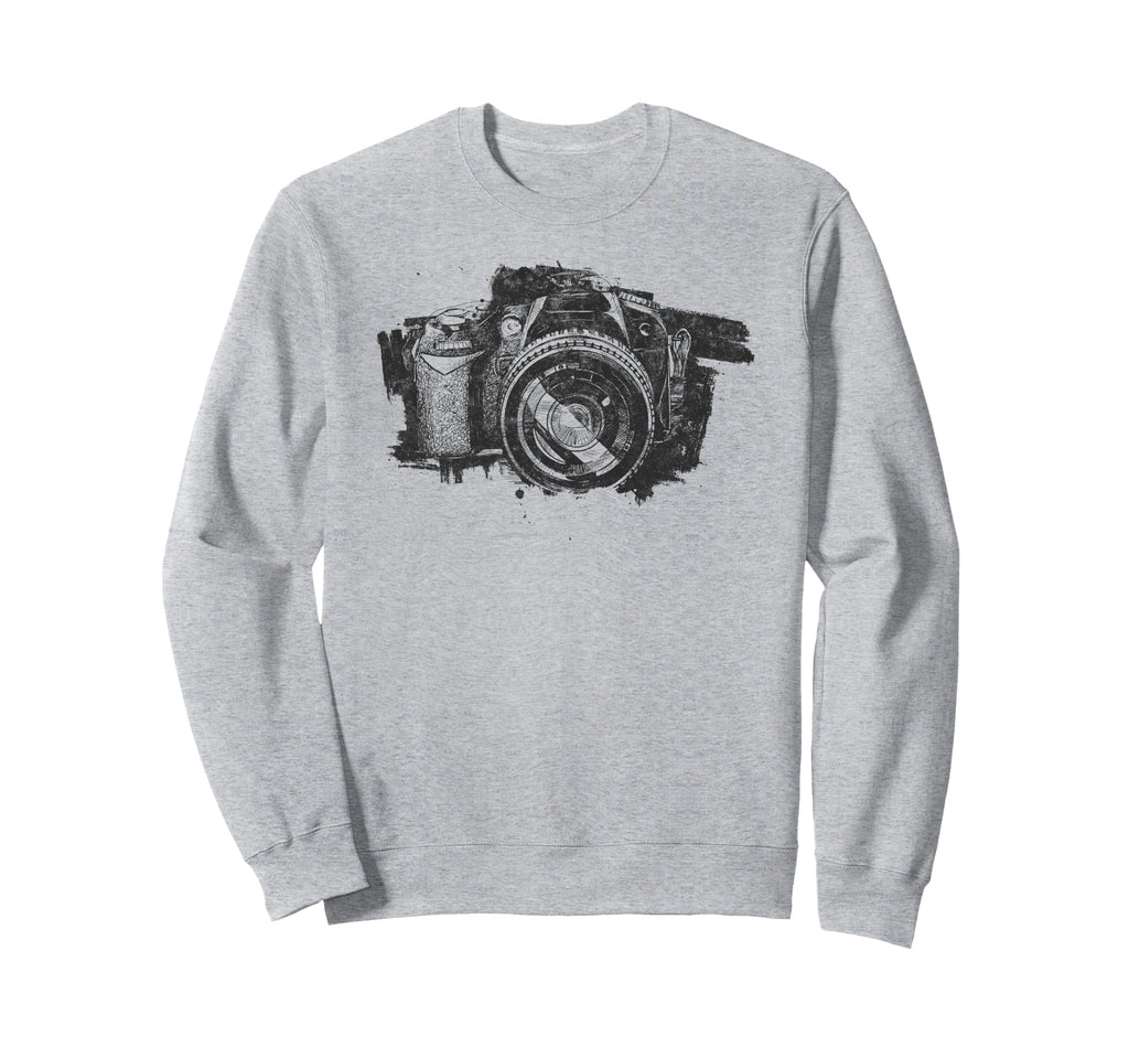 Photo Camera Photography Sweatshirt - Minimalist Print for Adults - T-Shirt, Sweatshirt, Hoodie