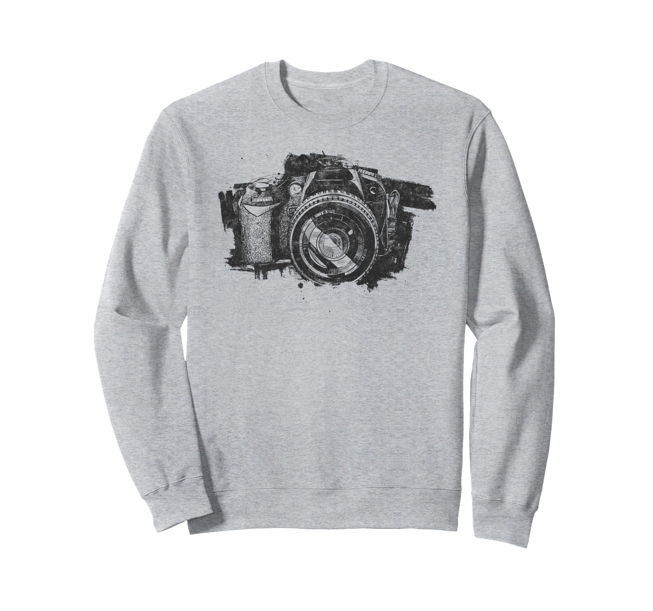 Photo Camera Photography Sweatshirt - Minimalist Print for Adults - T-Shirt, Sweatshirt, Hoodie