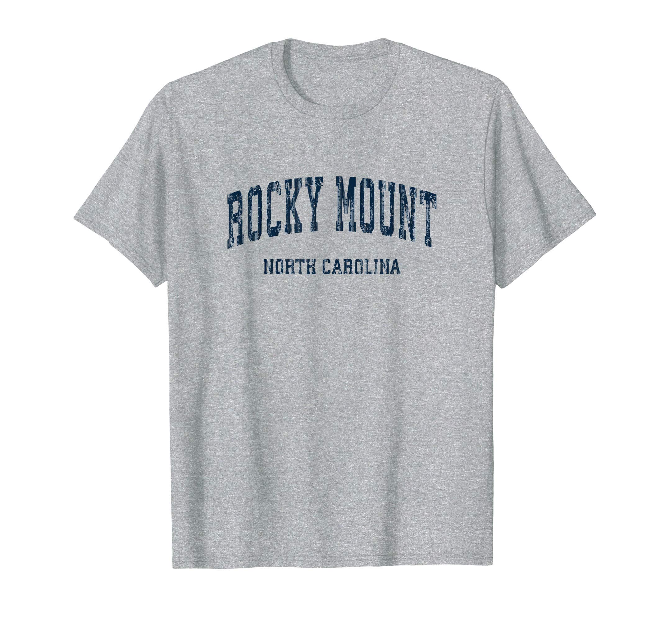 Rocky Mount North Carolina Nc Varsity T-Shirt - Graphic Print for Adults - T-Shirt, Sweatshirt, Hoodie