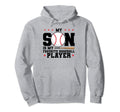 My Son Is My Favorite Baseball Player Hoodie - Streetwear Style for Adults - T-Shirt, Sweatshirt, Hoodie
