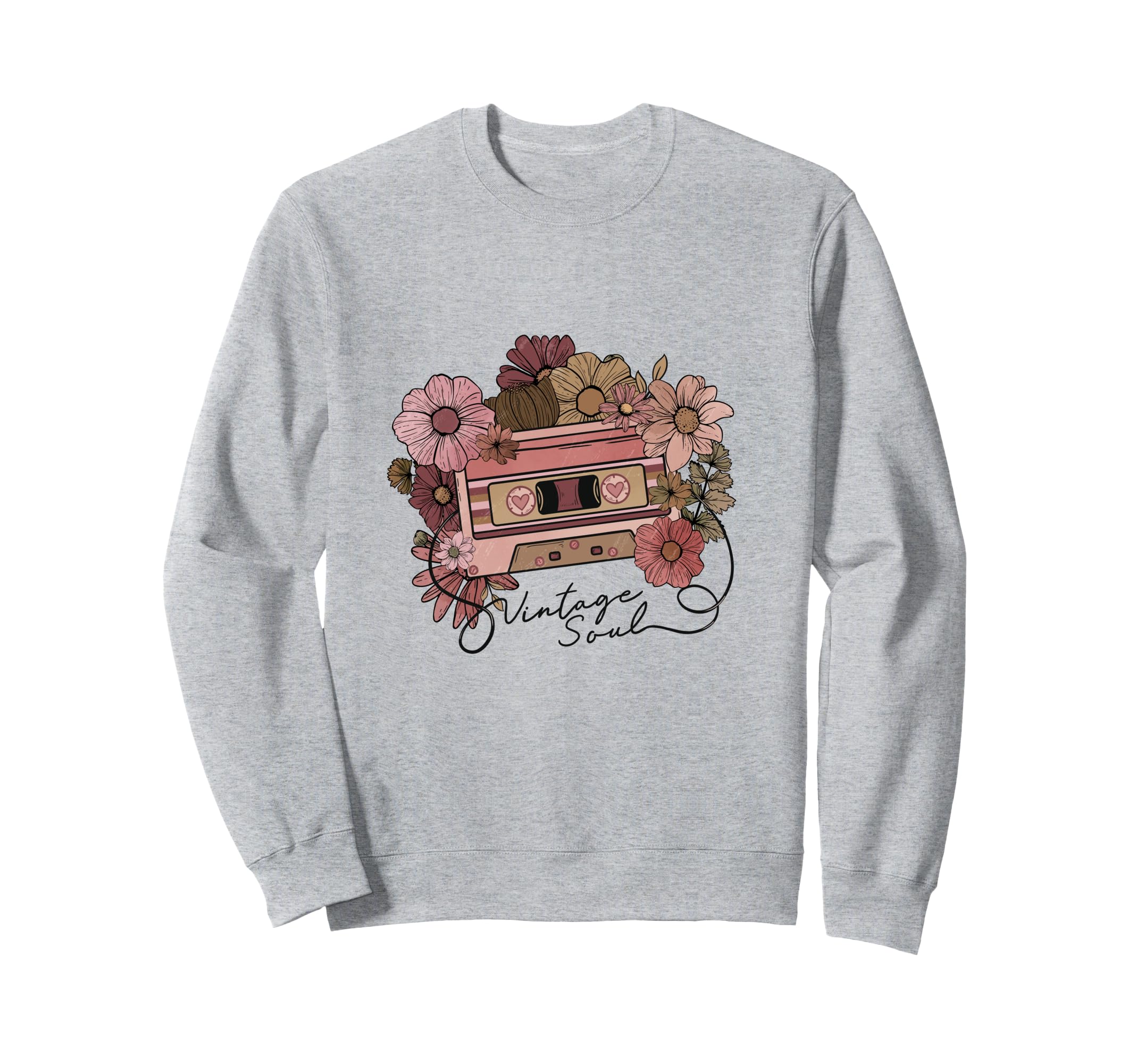 Soul 80S Cassette Tape 1980S Sweatshirt - Unique Graphic for Adults - T-Shirt, Sweatshirt, Hoodie