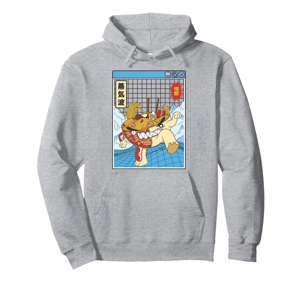 Ramen Noodles X Ray Kawaii Grid Hoodie - Unique Graphic Men Women - T-Shirt, Sweatshirt, Hoodie