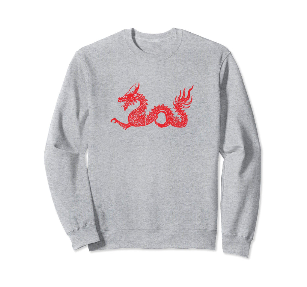 Japanese Asethetic Dragon Grunge Sweatshirt - Casual Everyday Wear Unisex - T-Shirt, Sweatshirt, Hoodie