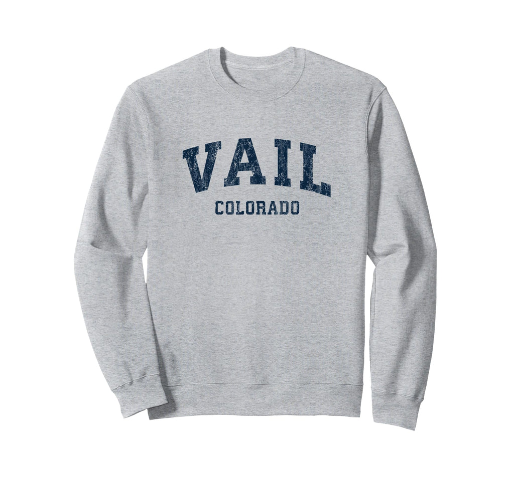 Vail Colorado Co Varsity Sports Sweatshirt - Casual Everyday Wear Unisex - T-Shirt, Sweatshirt, Hoodie