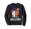 Busy Raising Ballers Baseball Sweatshirt - Novelty Apparel Unisex - T-Shirt, Sweatshirt, Hoodie