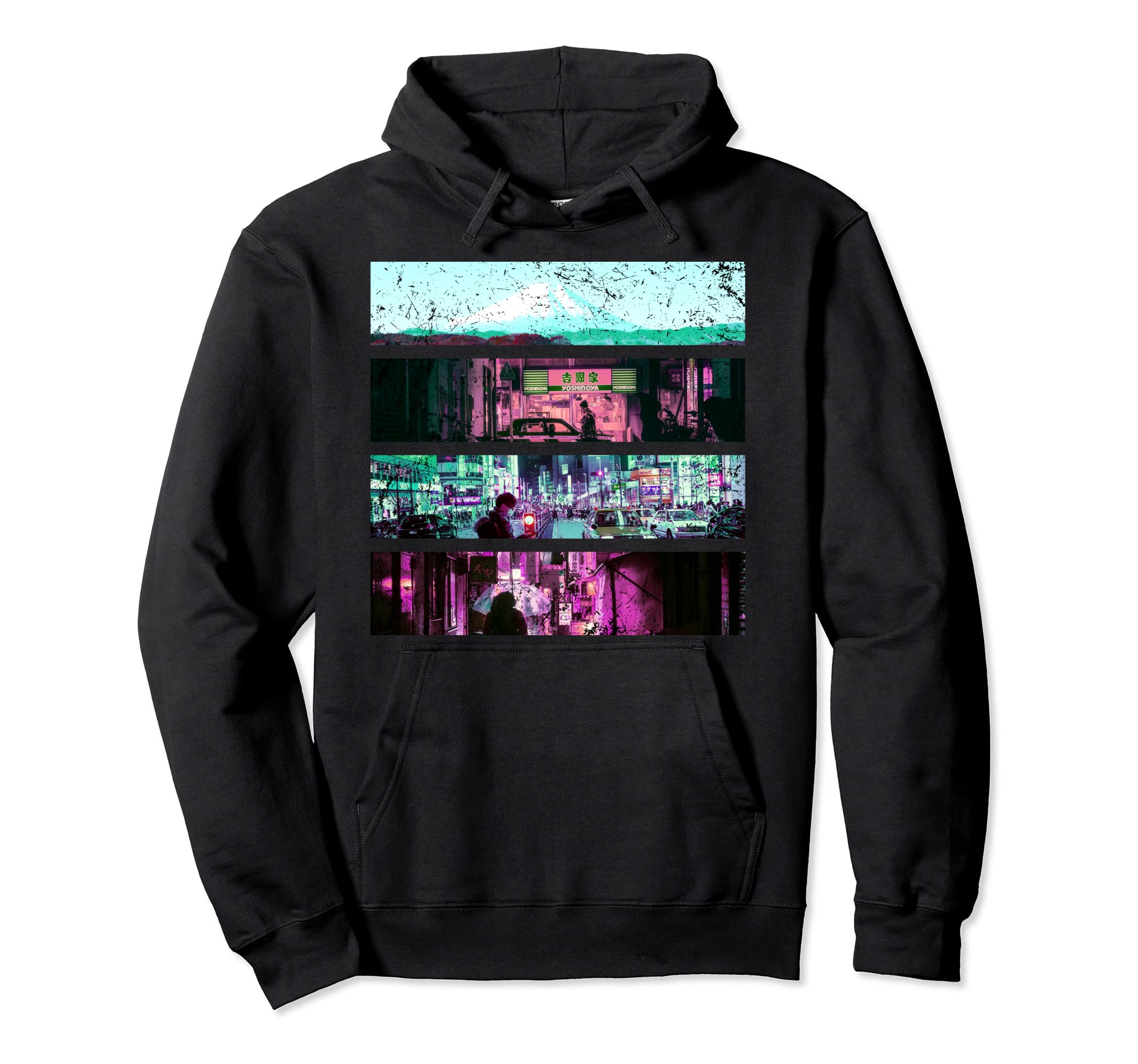 Aesthetic Vaporwave Japan 80S 90S Meme Hoodie - Streetwear Style Men Women - T-Shirt, Sweatshirt, Hoodie