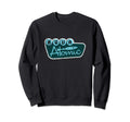 Aqua Atomic Mid Century Logo Sweatshirt - Unique Graphic Men Women - T-Shirt, Sweatshirt, Hoodie