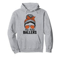 Busy Raising Ballers Basketball Hoodie - Casual Everyday Wear for Adults - T-Shirt, Sweatshirt, Hoodie