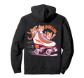 Rollin Funny Cats Roller Skate Art Hoodie - Streetwear Style for Adults - T-Shirt, Sweatshirt, Hoodie