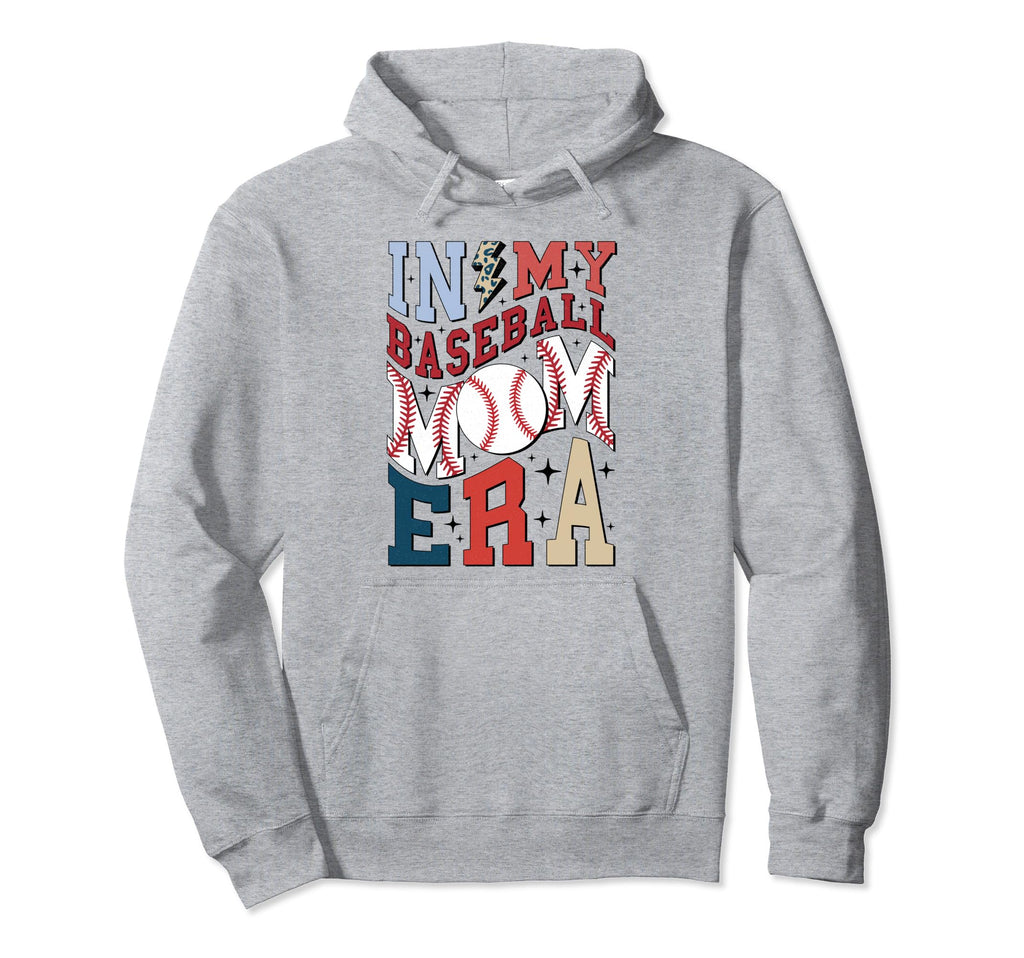 Funny My Baseball Mom Era Sport Hoodie - Unique Graphic Men Women - T-Shirt, Sweatshirt, Hoodie