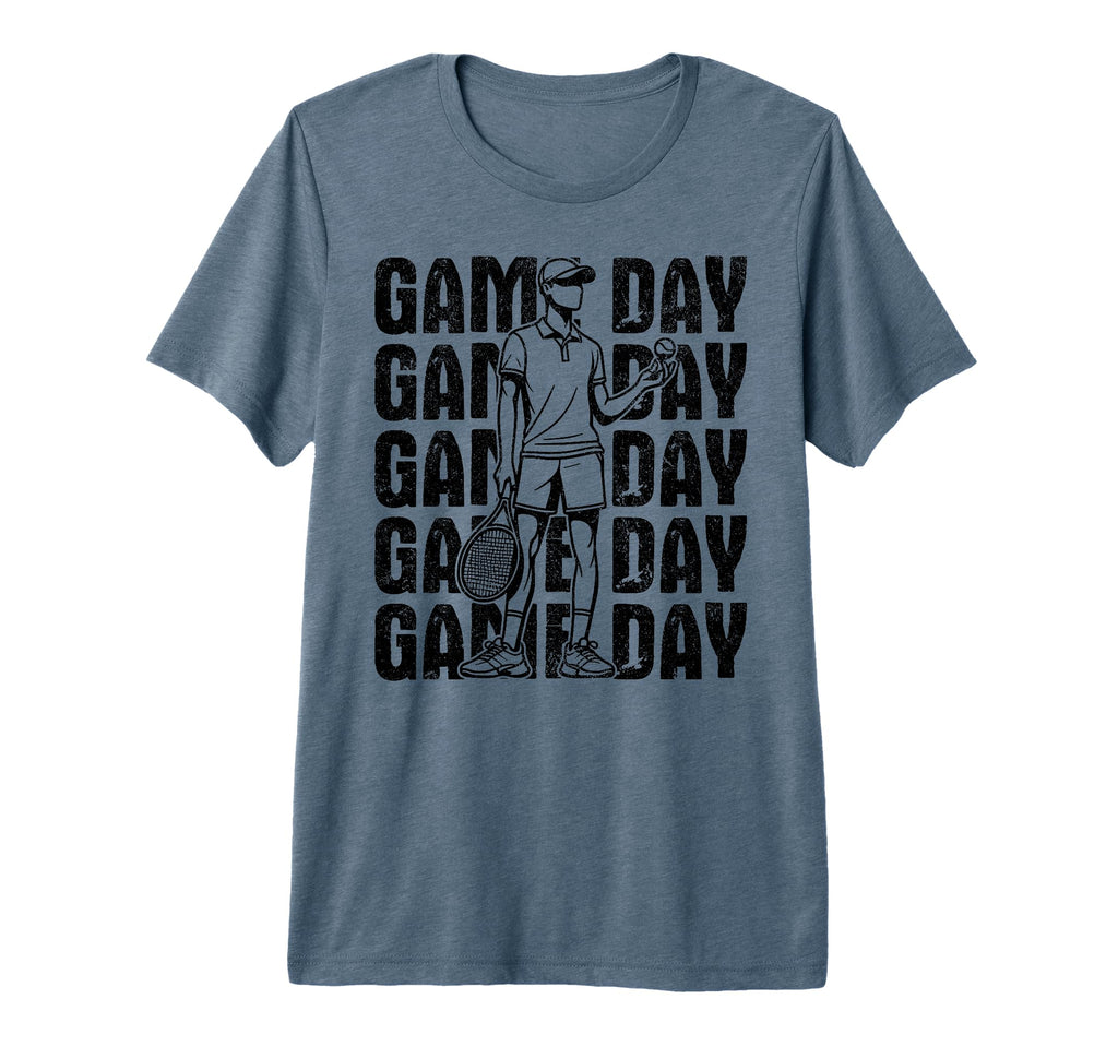Game Day Tennis Tennis Mom Tennis Dad T-Shirt - Novelty Apparel Men Women - T-Shirt, Sweatshirt, Hoodie