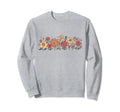 Boho Botanical Garden Wildflower Sweatshirt - Aesthetic Graphic Unisex - T-Shirt, Sweatshirt, Hoodie