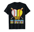Big Brother Both Half Baseball T-Shirt - Streetwear Style Men Women - T-Shirt, Sweatshirt, Hoodie