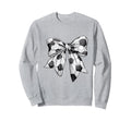 Coquette Bow Soccer Ball Mom Life Sweatshirt - Aesthetic Graphic Men Women - T-Shirt, Sweatshirt, Hoodie